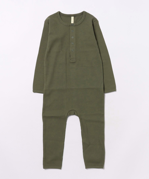 【セール】★Quincy Mae★RIBBED BABY JUMPSUIT || FOREST（その他ベビー用品）｜Quincy Mae（クインシーメイ）