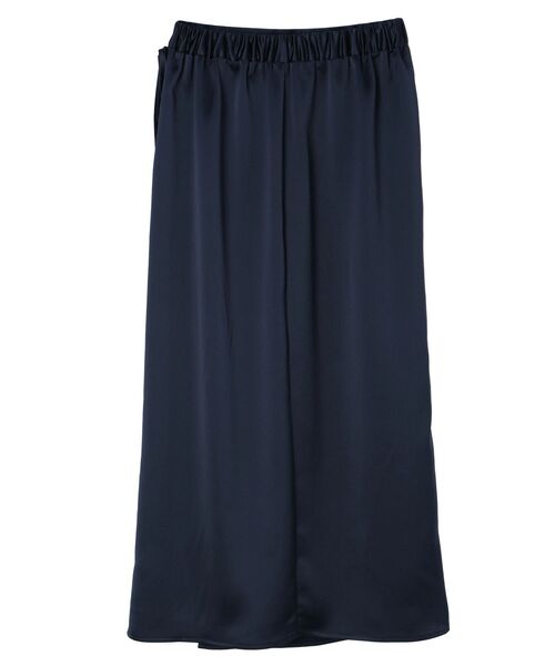 セール】ラップ風サテンロングスカート（スカート）｜YECCA VECCA