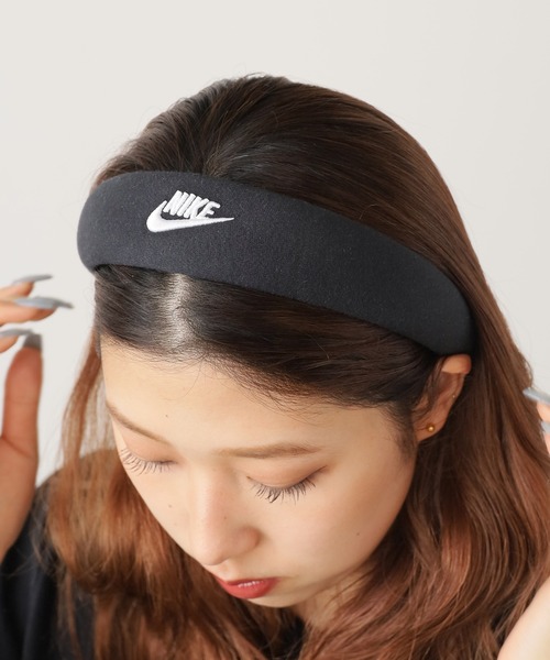 NIKE（ナイキ）の「NIKE/ナイキ フリース カチューシャ（カチューシャ・メンズ・ピンク/ブラック/グレー・FREE）」の10枚目の写真