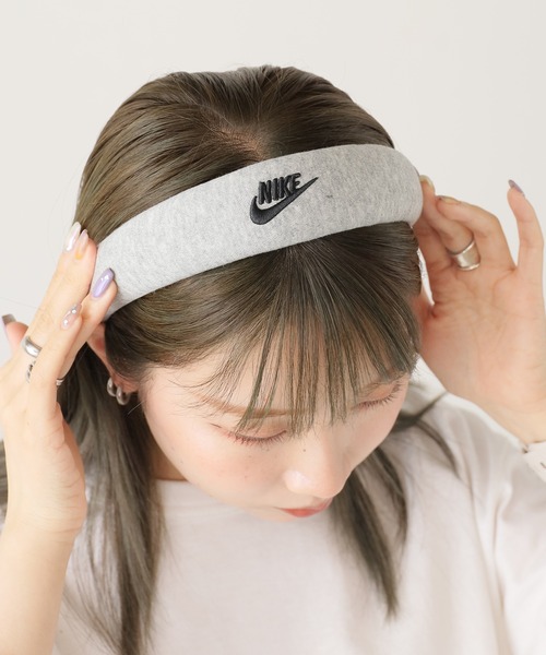 NIKE（ナイキ）の「NIKE/ナイキ フリース カチューシャ（カチューシャ・メンズ・ピンク/ブラック/グレー・FREE）」の12枚目の写真