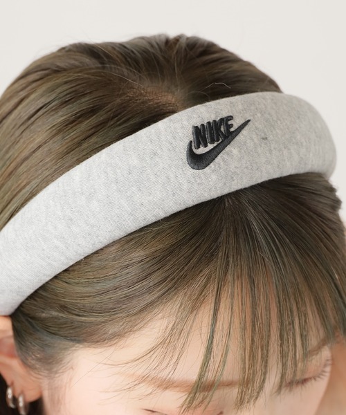 NIKE（ナイキ）の「NIKE/ナイキ フリース カチューシャ（カチューシャ・メンズ・ピンク/ブラック/グレー・FREE）」の13枚目の写真