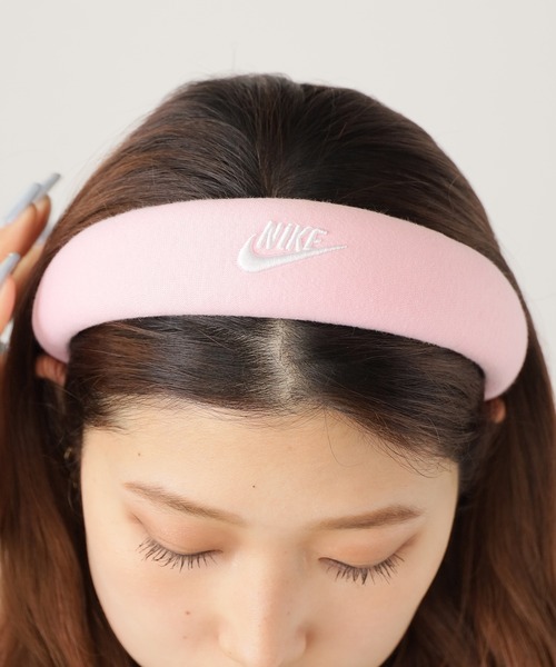 NIKE（ナイキ）の「NIKE/ナイキ フリース カチューシャ（カチューシャ・メンズ・ピンク/ブラック/グレー・FREE）」の14枚目の写真