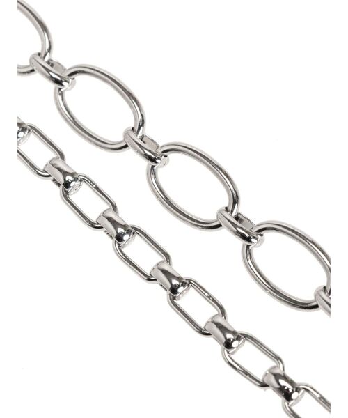 EMODA(エモダ)の「ボックスEチェーンネックレス(ネックレス・レディース・ゴールド/シルバー・FREE)」の7枚目の写真