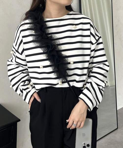 prose verse（プロズヴェール）の「チュールフリルスマホストラップ（スマホグッズ・レディース・アイボリー/グレー/ブラック・ﾌﾘ-）」の18枚目の写真