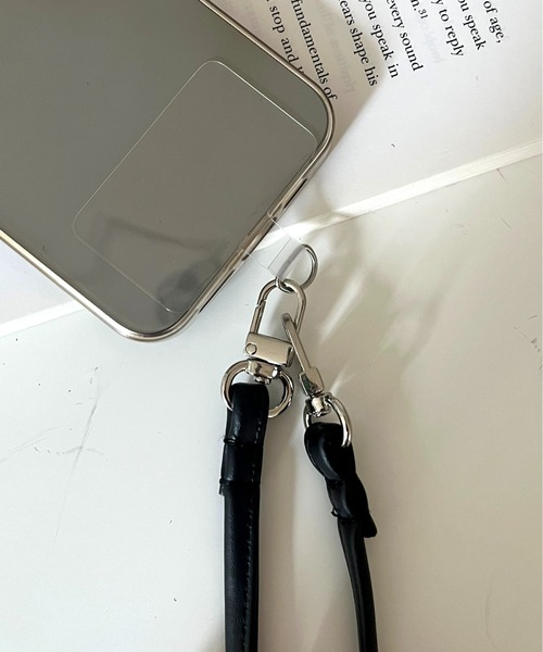 prose verse（プロズヴェール）の「チュールフリルスマホストラップ（スマホグッズ・レディース・アイボリー/グレー/ブラック・ﾌﾘ-）」の7枚目の写真