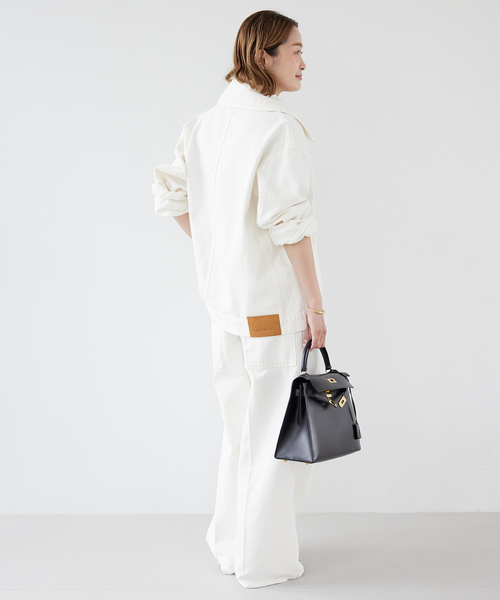 Deuxieme Classe（ドゥーズィエムクラス）の「【KALLMEYER/カルメイヤー】ELLIOTT CHORE ジャケット（デニムジャケット・レディース・ホワイト・36）」の7枚目の写真