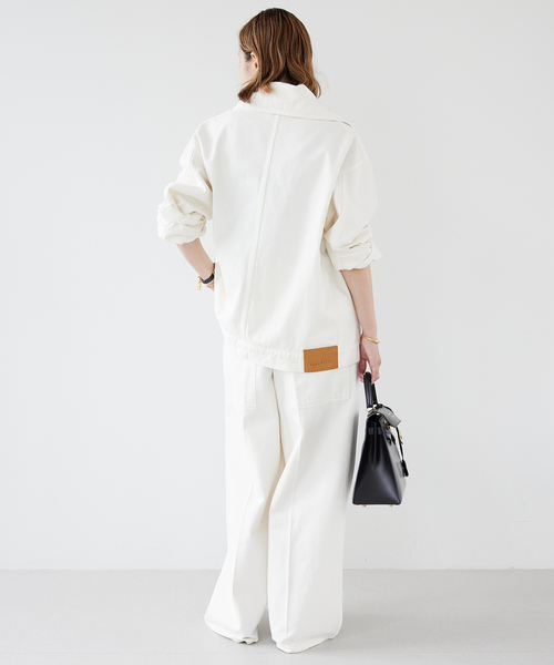 Deuxieme Classe（ドゥーズィエムクラス）の「【KALLMEYER/カルメイヤー】ELLIOTT CHORE ジャケット（デニムジャケット・レディース・ホワイト・36）」の8枚目の写真