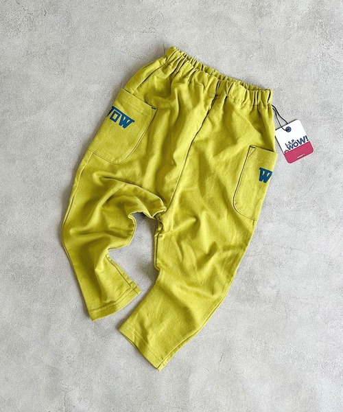 LSP WOW（エルエスピーワオ）の「【LSP WOW!】両面ミニ裏毛ロングパンツ（80～130cm）（その他パンツ・キッズ・モカ/イエロー/ネイビー/ブルー系その他/ブラック/ライトブルー/エメラルド/グレー系その他/カーキ/グレー・80/90/100/110/120/130）」の10枚目の写真