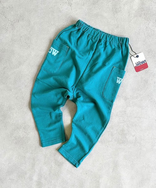 LSP WOW（エルエスピーワオ）の「【LSP WOW!】両面ミニ裏毛ロングパンツ（80～130cm）（その他パンツ・キッズ・モカ/イエロー/ネイビー/ブルー系その他/ブラック/ライトブルー/エメラルド/グレー系その他/カーキ/グレー・80/90/100/110/120/130）」の6枚目の写真