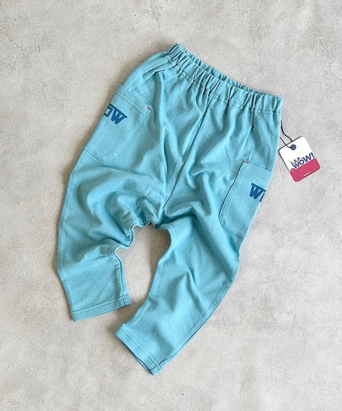 LSP WOW（エルエスピーワオ）の「【LSP WOW!】両面ミニ裏毛ロングパンツ（80～130cm）（その他パンツ・キッズ・モカ/イエロー/ネイビー/ブルー系その他/ブラック/ライトブルー/エメラルド/グレー系その他/カーキ/グレー・80/90/100/110/120/130）」の7枚目の写真