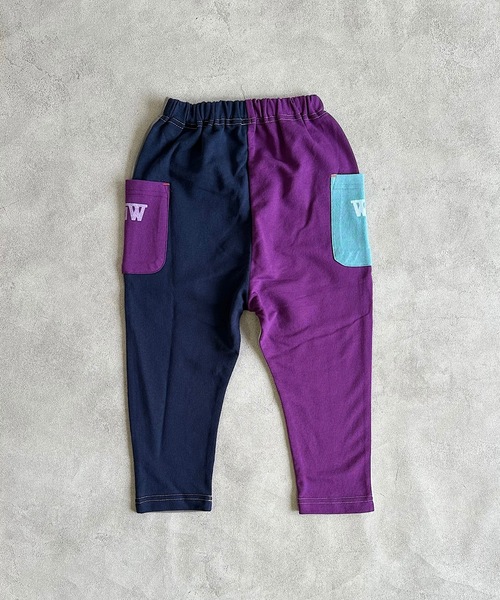 LSP WOW（エルエスピーワオ）の「【LSP WOW!】両面ミニ裏毛ロングパンツ（80～130cm）（その他パンツ・キッズ・モカ/イエロー/ネイビー/ブルー系その他/ブラック/ライトブルー/エメラルド/グレー系その他/カーキ/グレー・80/90/100/110/120/130）」の16枚目の写真