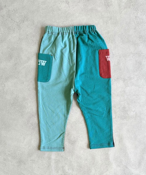 LSP WOW（エルエスピーワオ）の「【LSP WOW!】両面ミニ裏毛ロングパンツ（80～130cm）（その他パンツ・キッズ・モカ/イエロー/ネイビー/ブルー系その他/ブラック/ライトブルー/エメラルド/グレー系その他/カーキ/グレー・80/90/100/110/120/130）」の12枚目の写真