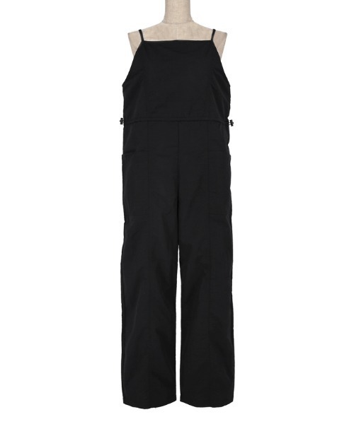coca(coca)(コカ)の「ナイロンタッサーサロペット(サロペット/オーバーオール・レディース・ブラック/アイボリー・L/M)」の8枚目の写真