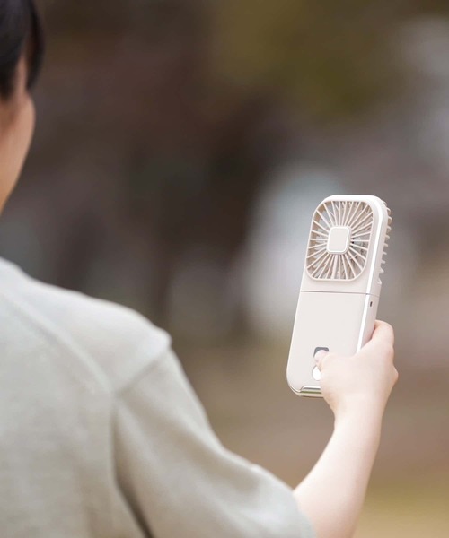 BIRTHDAY BAR（バースデイバー）の「5WAYマルチハンディファン 扇風機（キッチン家電・レディース・グレー/ベージュ・フリー）」の4枚目の写真