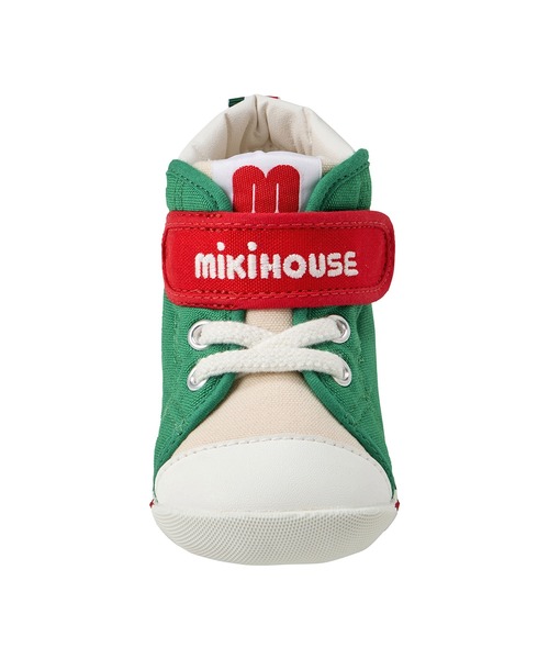 MIKI HOUSE(ミキハウス)の「ロゴファーストベビーシューズ(ベビーシューズ/ベビーソックス・キッズ・マルチ/レッド系その他4・13.5/13cm/12.5/12cm/11.5/13.5cm/13㎝/12.5㎝/11.5cm/12.5cm)」の14枚目の写真