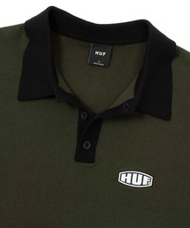 HUF（ハフ）の「FLOWER KNIT POLO / HUF ハフ ポロシャツ
