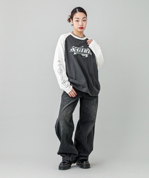 tシャツ イリナ　BIG TEE レディース RNA tシャツ M2467 MAD ACHE EYES BIG T