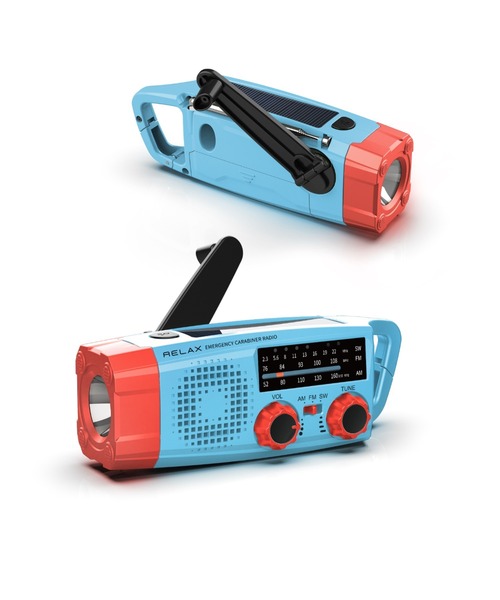 RELAX/リラックス〉エマージェンシー カラビナラジオ/EMERGENCY