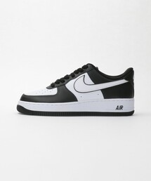 <NIKE>AIR FORCE 1 ’07 エアフォースワン ブラック/ホワイト スニーカー
