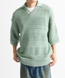 CITY TOKYO | Game knit polo(ニット/セーター)