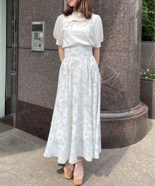 abc une face（アーベーセーアンフェイス）の「バックレーシングフレアスカート（スカート・レディース・グレー系その他/ブラック/ホワイト/ブラック系その他/ホワイト系その他/ブラック系その他2・FREE）」の15枚目の写真