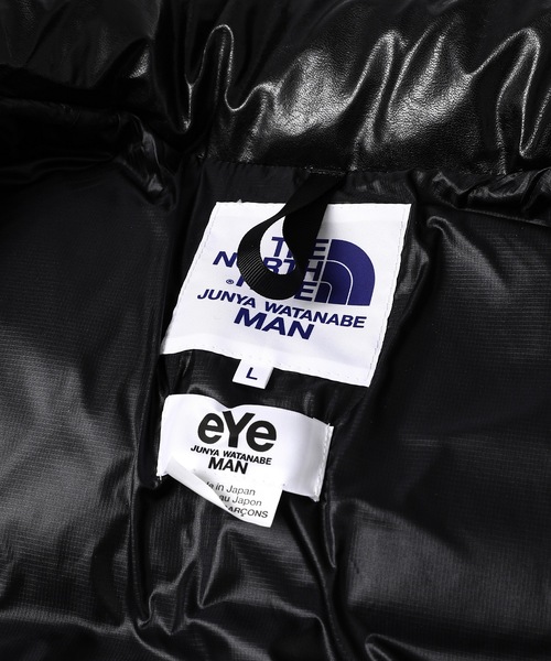eYe JUNYA WATANABE MAN（アイジュンヤワタナベマン）の「『THE NORTH FACE』 W-NAME NUPTSE JACKET（ダウンジャケット/コート・メンズ・ブラック・S/M/L/XL/XS）」の7枚目の写真