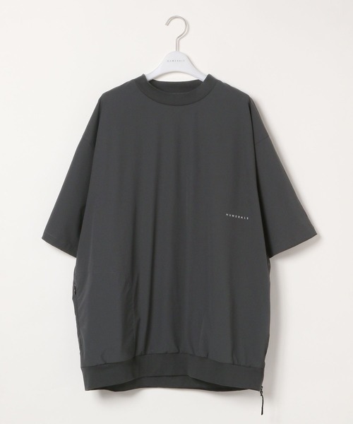 NUMERALS（ヌメラルズ）の「【NUMERALS】フィールドTEE（Tシャツ/カットソー・メンズ・チャコール/ベージュ/パープル/ブラック・MEDIUM/LARGE）」の12枚目の写真