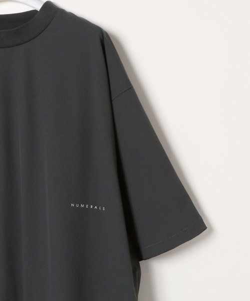 NUMERALS（ヌメラルズ）の「【NUMERALS】フィールドTEE（Tシャツ/カットソー・メンズ・チャコール/ベージュ/パープル/ブラック・MEDIUM/LARGE）」の10枚目の写真