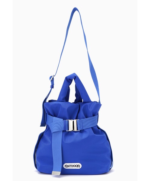 OUTDOOR PRODUCTS(アウトドアプロダクツ)の「(OUTDOOR PRODUCTS)ベルト2wayトートバッグ(ショルダーバッグ・レディース・ブルー/ブラック・FREE)」の8枚目の写真
