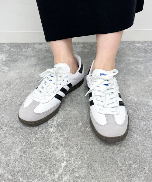U by SPICK&SPAN(ユーバイスピックアンドスパン)の「【adidas / アディダス】SAMBA OG(スニーカー・レディース・アイボリー/ブラック・25cm/24cm/23cm)」の7枚目の写真