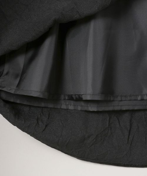 seri様 JEANASIS（ジーナシス）の「シャイニーサテンフレアスカート