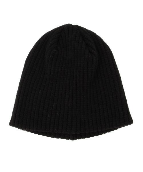 BEAMS BOY(ビームスボーイ)の「BEAMS BOY / リブ編み 折返ナシ ワッチキャップ(ニットキャップ/ビーニー・レディース・ナチュラル/グレー/ブラック・ONE SIZE)」の6枚目の写真
