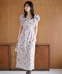 SNIDEL | リボンスリーブデザインワンピース(ワンピース)