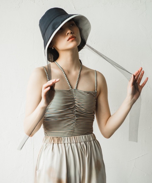 ORIENT MILLINERY（オリエント ミリナリー）の「soleil【ｿﾚｲﾕ】（ハット・レディース・ブラック/グリーン/パープル・FREE）」の18枚目の写真