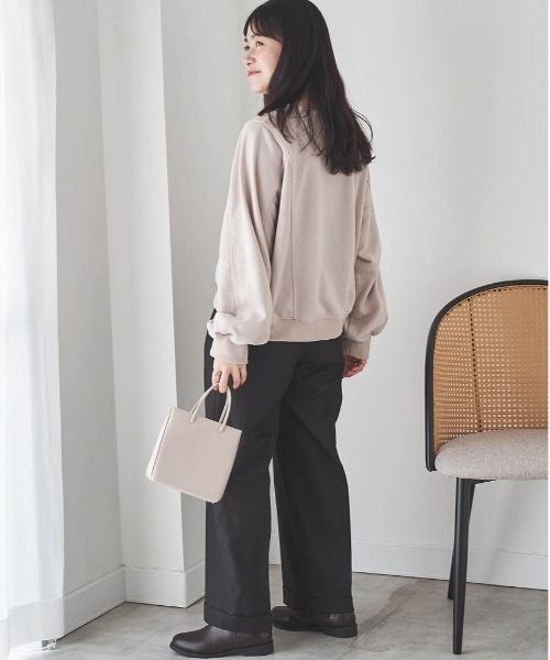 新品タグ付き✨️ PRIORITY プリーツパンツ カーキ ✨️Mal. レレレさん 追加》リネンドロストパンツ｜martinique（マルティニーク