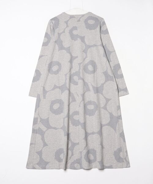 marimekko（マリメッコ）の「Unikko  / cv jersey ii dress（ワンピース・レディース・ライトグレー・X-SMALL/SMALL/MEDIUM/LARGE）」の5枚目の写真