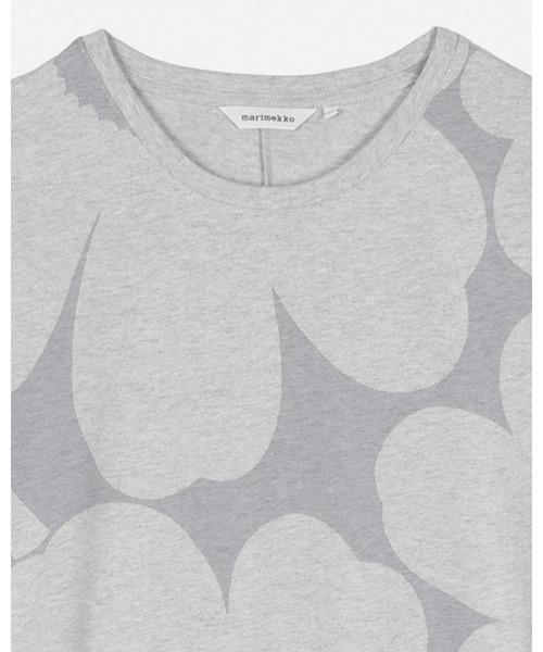 marimekko（マリメッコ）の「Unikko  / cv jersey ii dress（ワンピース・レディース・ライトグレー・X-SMALL/SMALL/MEDIUM/LARGE）」の7枚目の写真