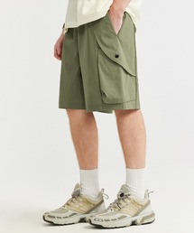 aimoha outdoor ユニセックス ウエストゴム付き ショートパンツ ハーフパンツ (SS)