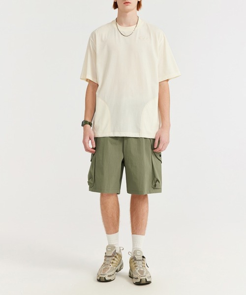aimoha(アイモハ)の「aimoha outdoor ユニセックス ウエストゴム付き ショートパンツ ハーフパンツ (SS)(その他パンツ・レディース・グリーン/ネイビー/グレー/ブラック・SMALL/MEDIUM/LARGE)」の21枚目の写真