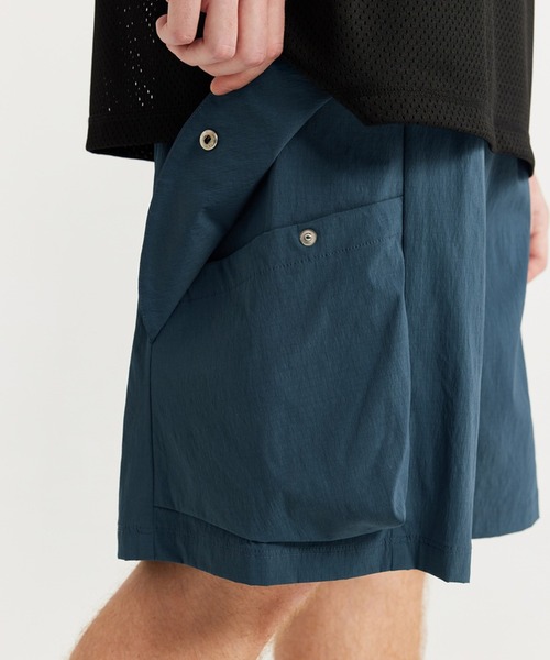 aimoha(アイモハ)の「aimoha outdoor ユニセックス ウエストゴム付き ショートパンツ ハーフパンツ (SS)(その他パンツ・レディース・グリーン/ネイビー/グレー/ブラック・SMALL/MEDIUM/LARGE)」の13枚目の写真