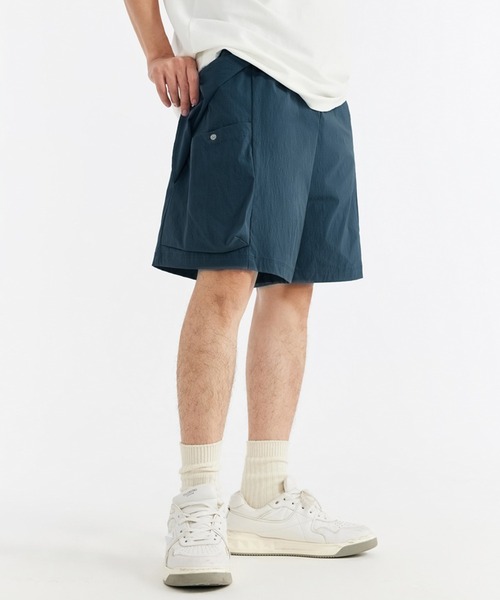 aimoha(アイモハ)の「aimoha outdoor ユニセックス ウエストゴム付き ショートパンツ ハーフパンツ (SS)(その他パンツ・レディース・グリーン/ネイビー/グレー/ブラック・SMALL/MEDIUM/LARGE)」の15枚目の写真