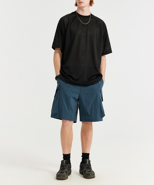aimoha(アイモハ)の「aimoha outdoor ユニセックス ウエストゴム付き ショートパンツ ハーフパンツ (SS)(その他パンツ・レディース・グリーン/ネイビー/グレー/ブラック・SMALL/MEDIUM/LARGE)」の17枚目の写真