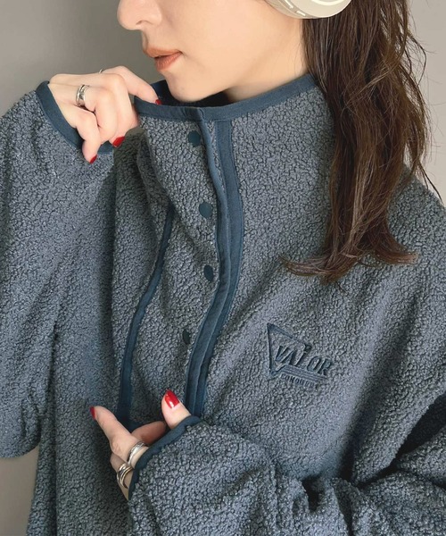 セール】《Javaジャバコラボ》もこもこボリューム袖がこなれカジュアル