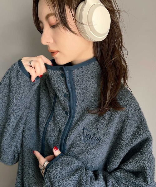 セール】《Javaジャバコラボ》もこもこボリューム袖がこなれカジュアル