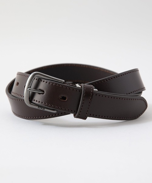 EDWIN(エドウィン)の「【EDWIN/エドウィン】30MM Wステッチベルト 牛革(ベルト・メンズ・ブラウン/ダークブラウン/ブラック・FREE)」の8枚目の写真