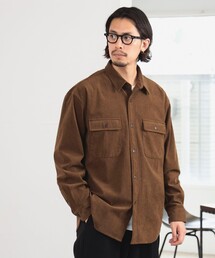 コーデュロイ ワークシャツ(セットアップ対応)