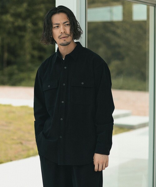 B:MING by BEAMS（ビーミングバイビームス）の「コーデュロイ ワークシャツ(セットアップ対応)（シャツ/ブラウス・メンズ・ブラック/ブラウン・SMALL/MEDIUM/LARGE/X-LARGE）」の15枚目の写真