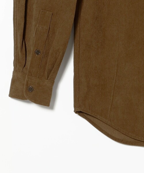 B:MING by BEAMS（ビーミングバイビームス）の「コーデュロイ ワークシャツ(セットアップ対応)（シャツ/ブラウス・メンズ・ブラック/ブラウン・SMALL/MEDIUM/LARGE/X-LARGE）」の3枚目の写真