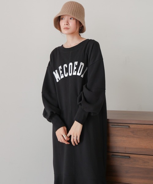 Bab(バブ)の「【再販/S・Mサイズ展開】袖ボリューム前後2WAYマーメイドスウェットワンピース(ワンピース・レディース・ブラック/グリーン/グレー系その他2/チャコールグレー・M/S)」の14枚目の写真