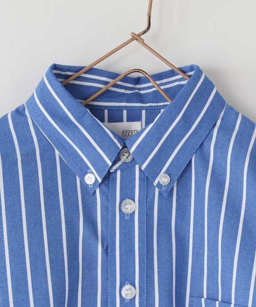 LOWRYS FARM（ローリーズファーム）の「ストライプシャツLS 137075